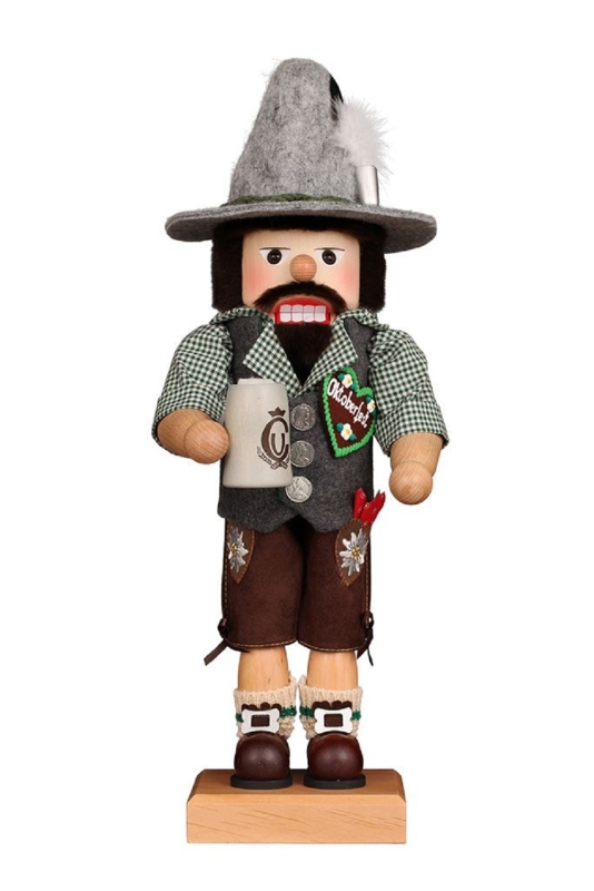 Ulbricht Nussknacker Premium - "Oktoberfestler"  Neu 2024